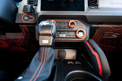 Topo Understeering Panel Overlay (Printed Series) - 2023+ Bronco (Type B) - Speedlogix