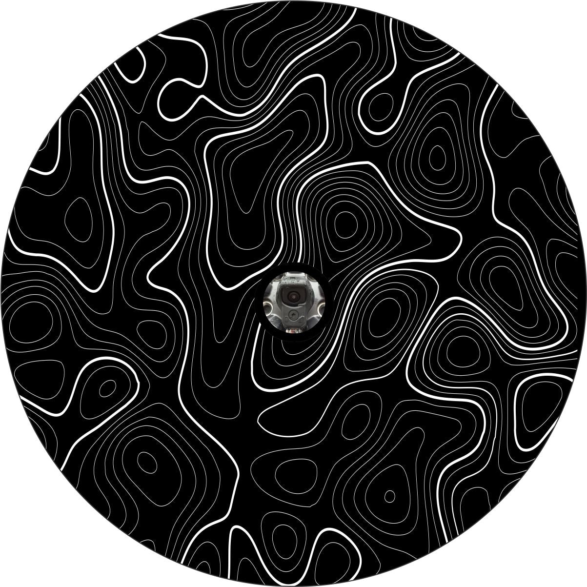 Topographic Map Spare Tire Cover for Jeep, Bronco, RV, Camper, Trailer, & More - Speedlogix