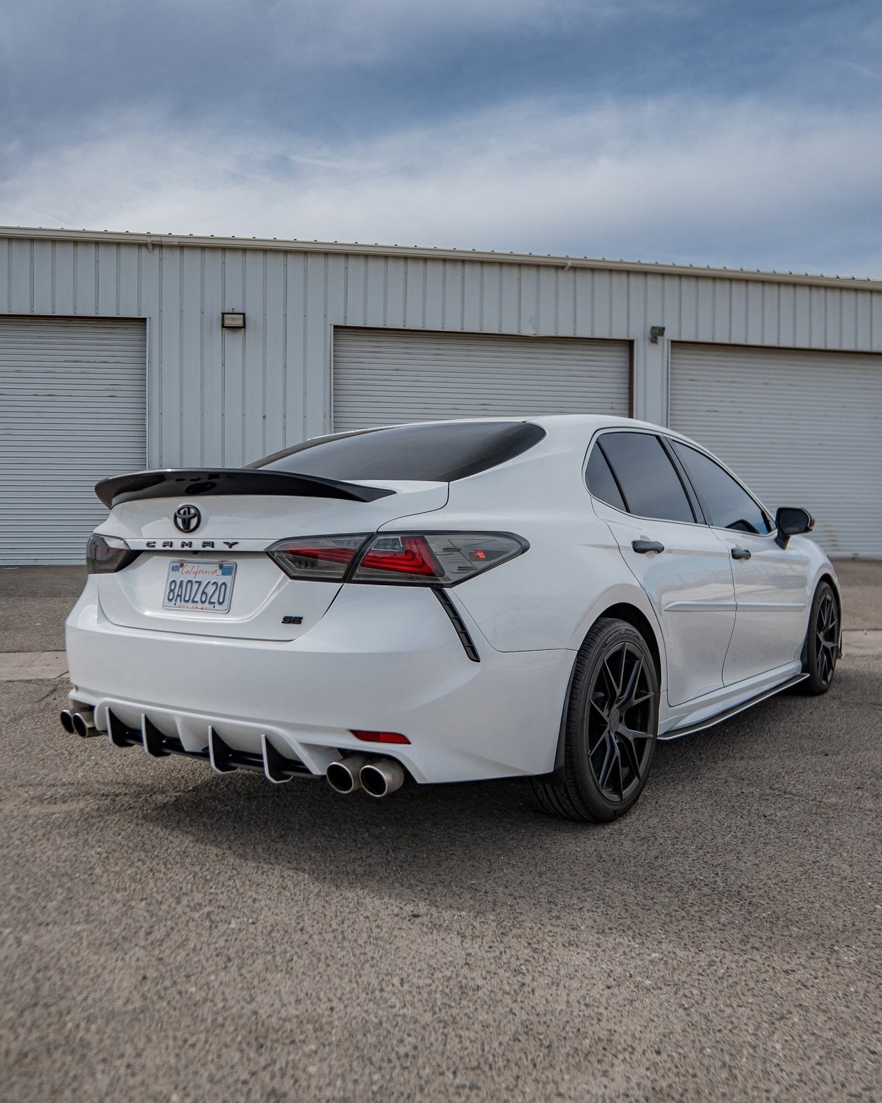 Toyota Camry (2018-2024) SE / XSE HDPE Rear Diffuser + Spats
