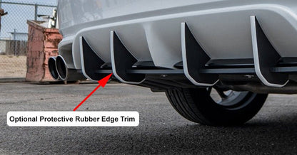 Toyota Camry (2018-2024) SE / XSE HDPE Rear Diffuser + Spats