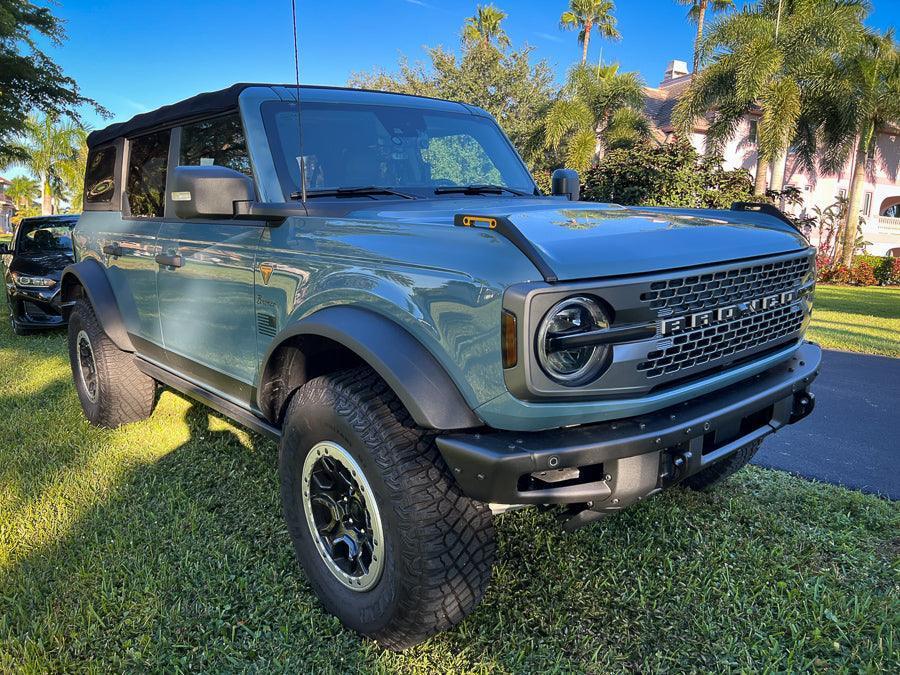 Trail Sight Overlays (Standard Vinyl) - 2021+ Bronco - Speedlogix