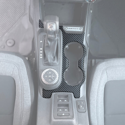 Transmission Center Console Accent Overlay Fits 2021 - 2024 Ford Bronco - Speedlogix