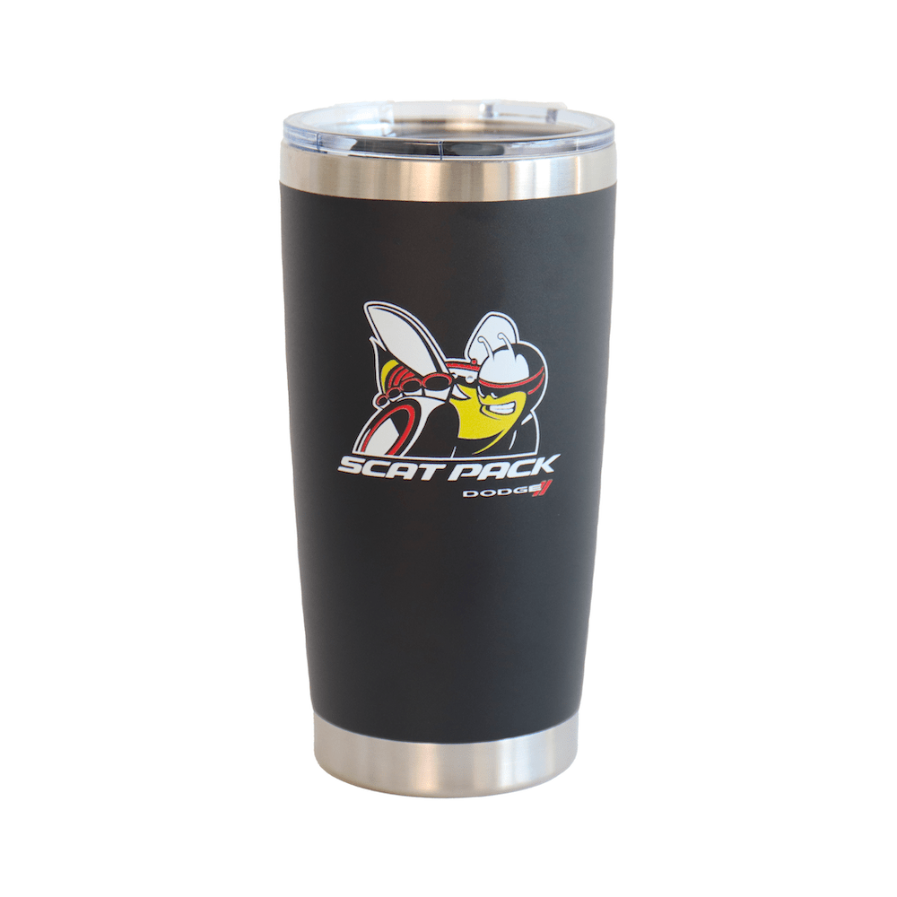 Travel Mug - Dodge Scat Pack - Black - Speedlogix