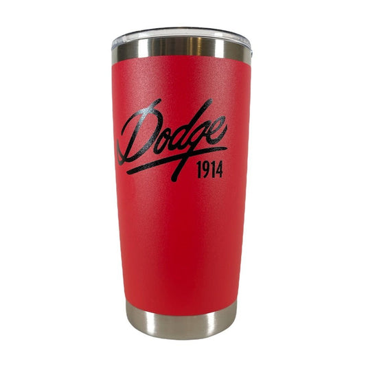 Travel Mug - Dodge Vintage Script - Red - Speedlogix