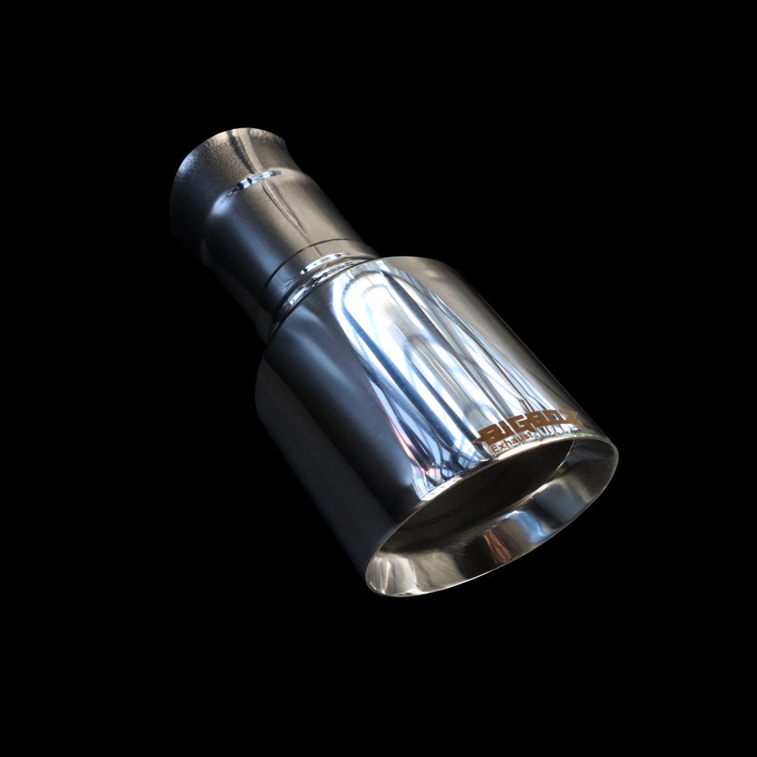 TRX Dodge Ram Truck 5.0" Direct Fit Exhaust Tips High Polish Chrome - Speedlogix