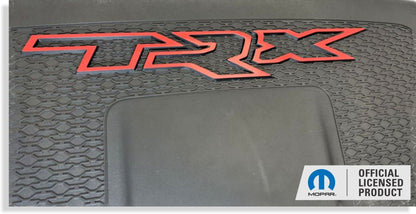 TRX Engine Cover Overlay Decals - 2021 - 2024 Ram TRX - Speedlogix