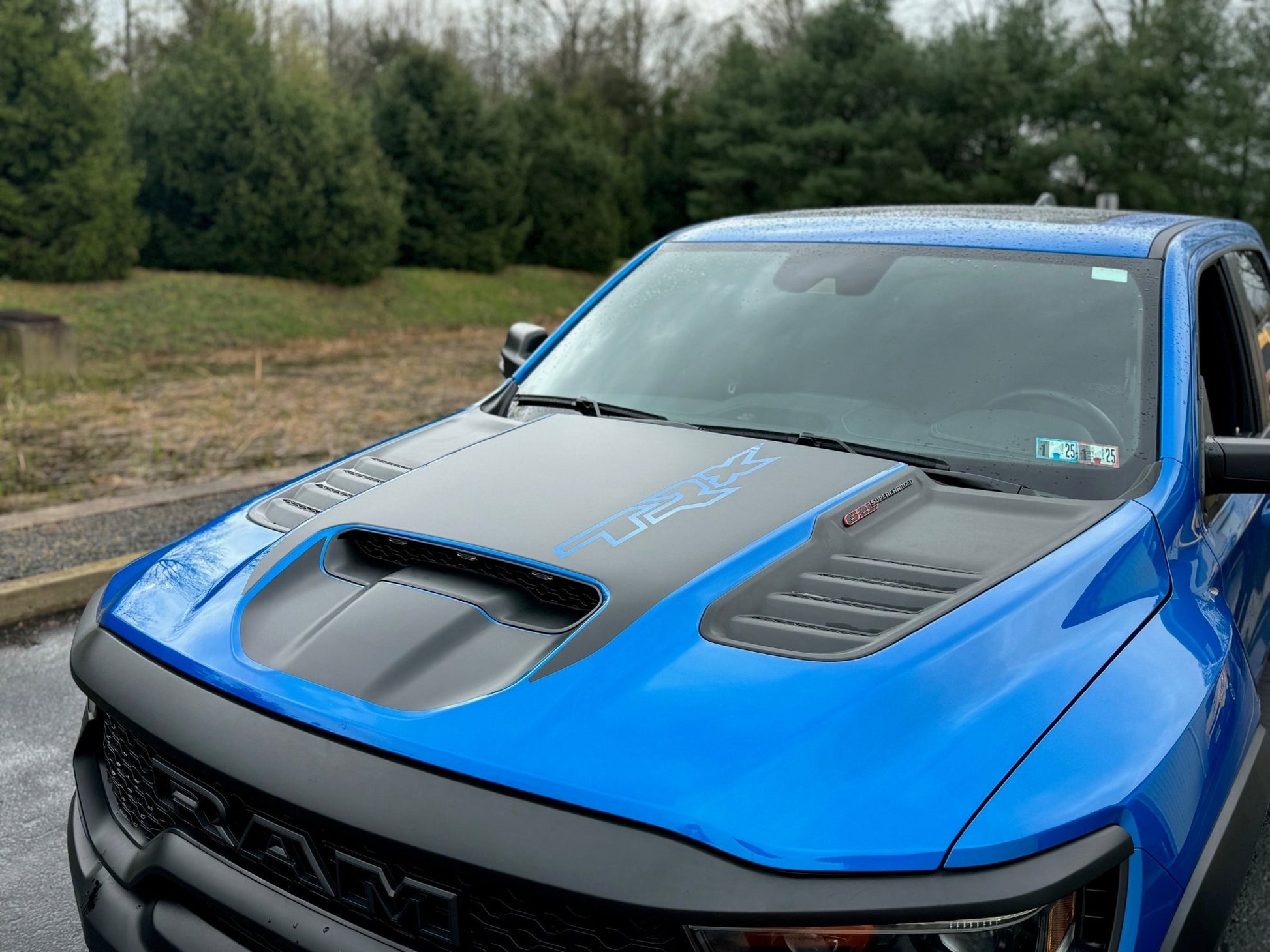 TRX Hood Decals for 2019 - 2024 Dodge Ram TRX Edition - Speedlogix