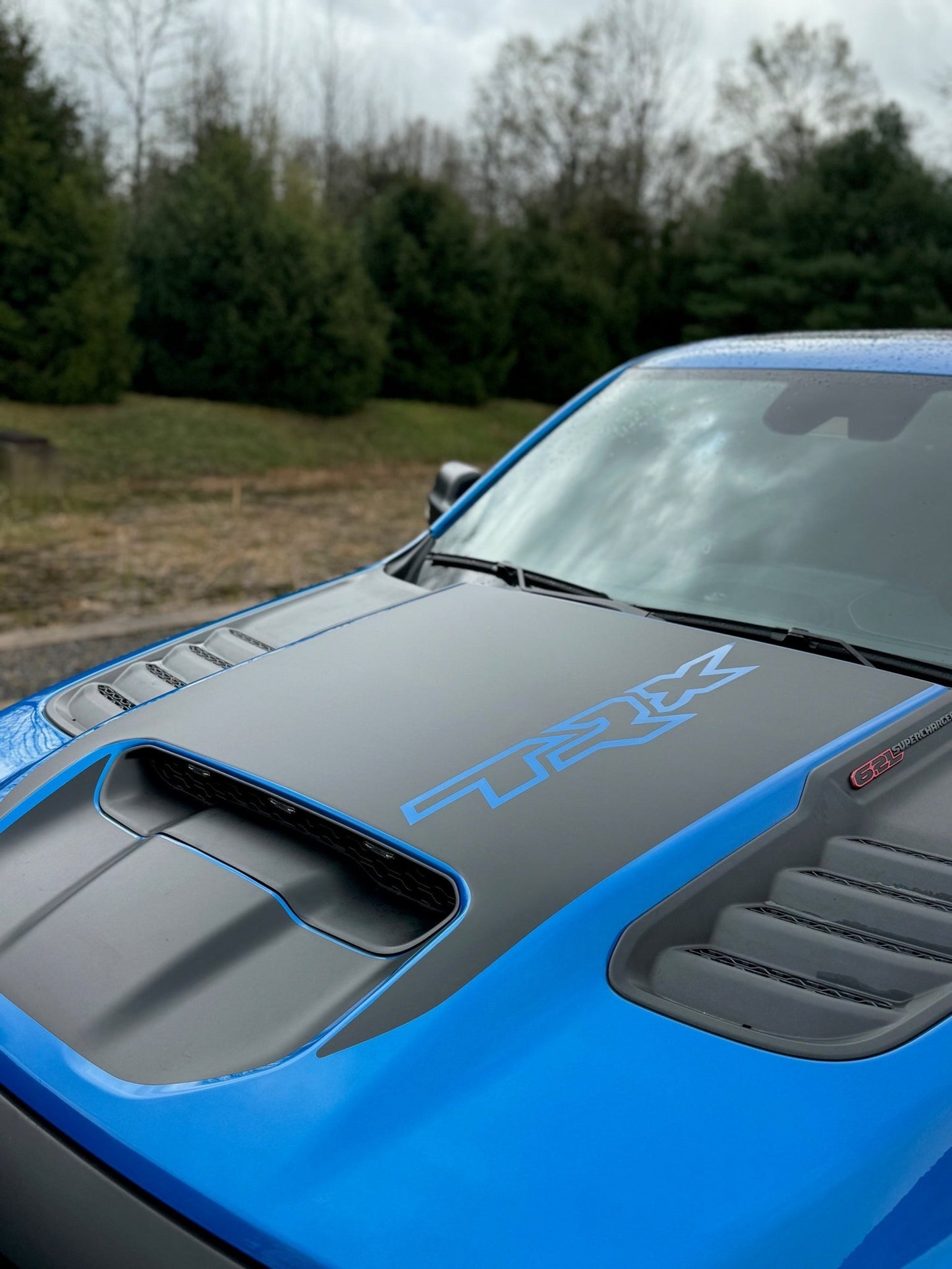 TRX Hood Decals for 2019 - 2024 Dodge Ram TRX Edition - Speedlogix