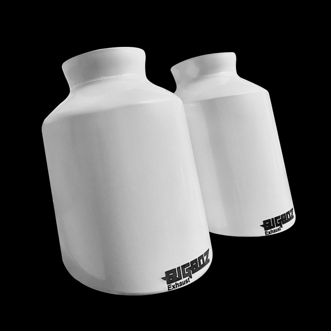 V6 DODGE CHARGER 2015 - 2023 SET BIGBOZ 5” TIPS + BIGBOZ 4 PAIR IN 2.5" BUNDLE - Speedlogix