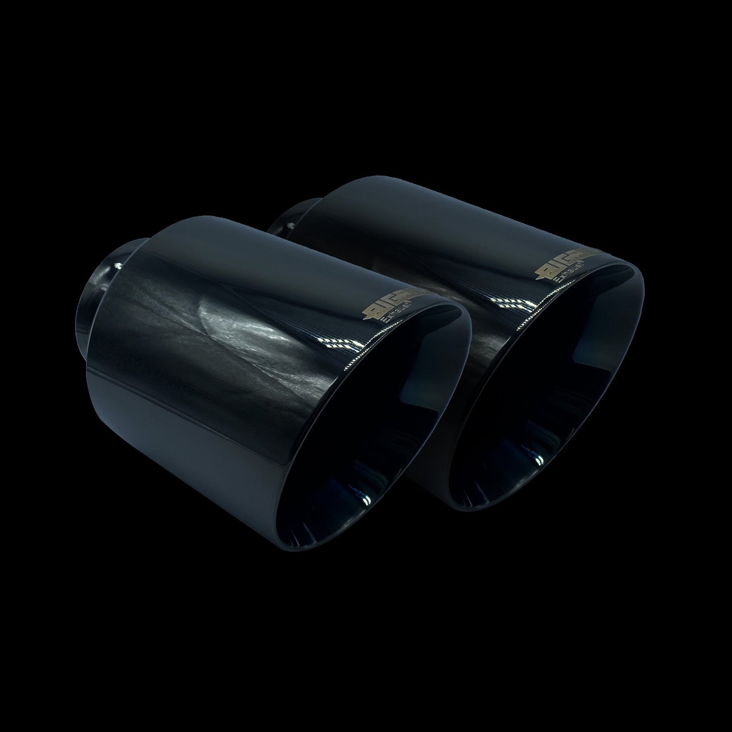 V6 DODGE CHARGER 2015 - 2023 SET BIGBOZ 5” TIPS + BIGBOZ 4 PAIR IN 2.5" BUNDLE - Speedlogix