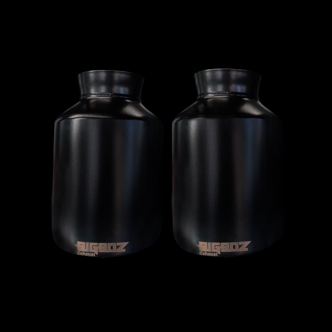 V6 DODGE CHARGER 2015 - 2023 SET BIGBOZ 5” TIPS + BIGBOZ 4 PAIR IN 2.5" BUNDLE - Speedlogix