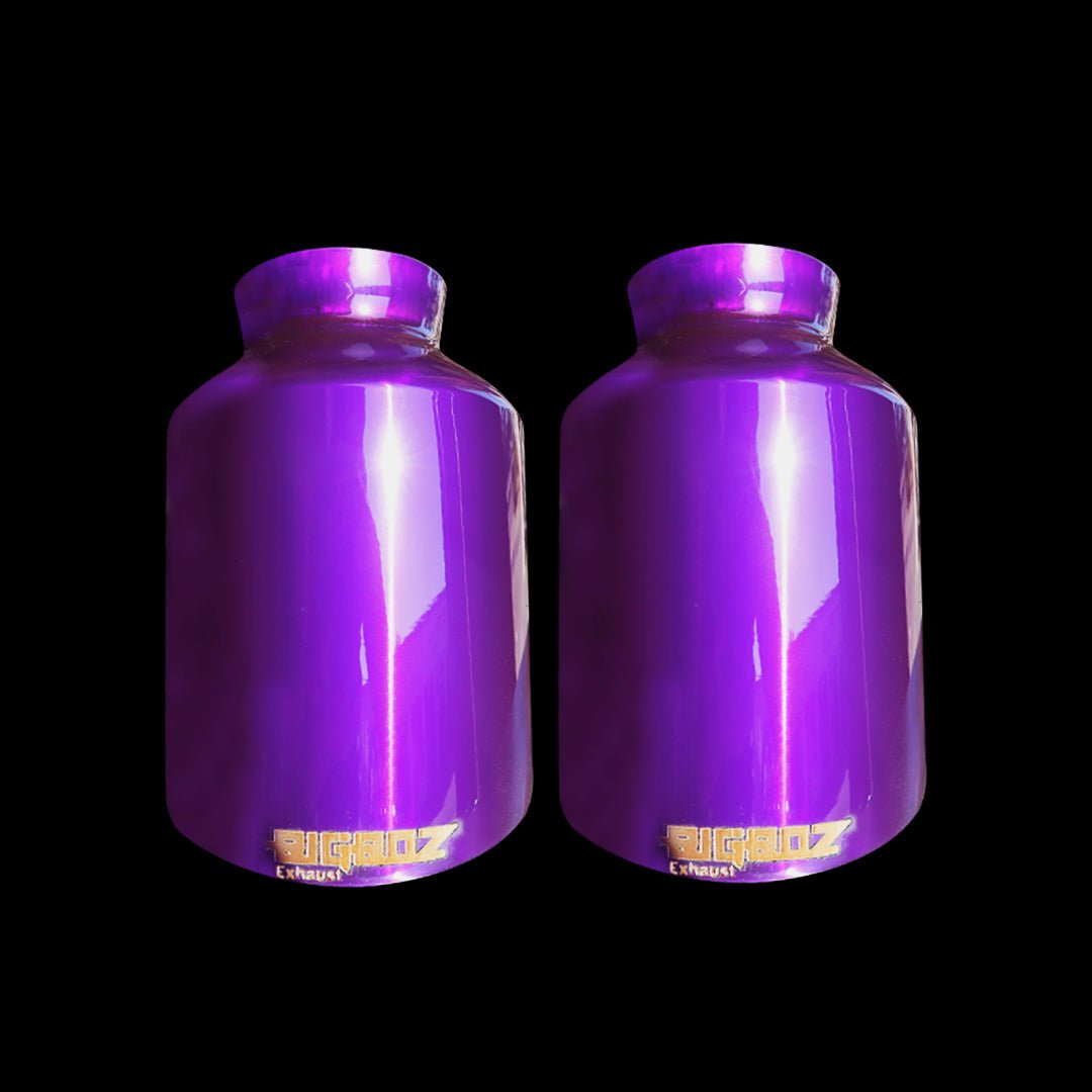 V6 DODGE CHARGER 2015 - 2023 SET BIGBOZ 5” TIPS + BIGBOZ 4 PAIR IN 2.5" BUNDLE - Speedlogix