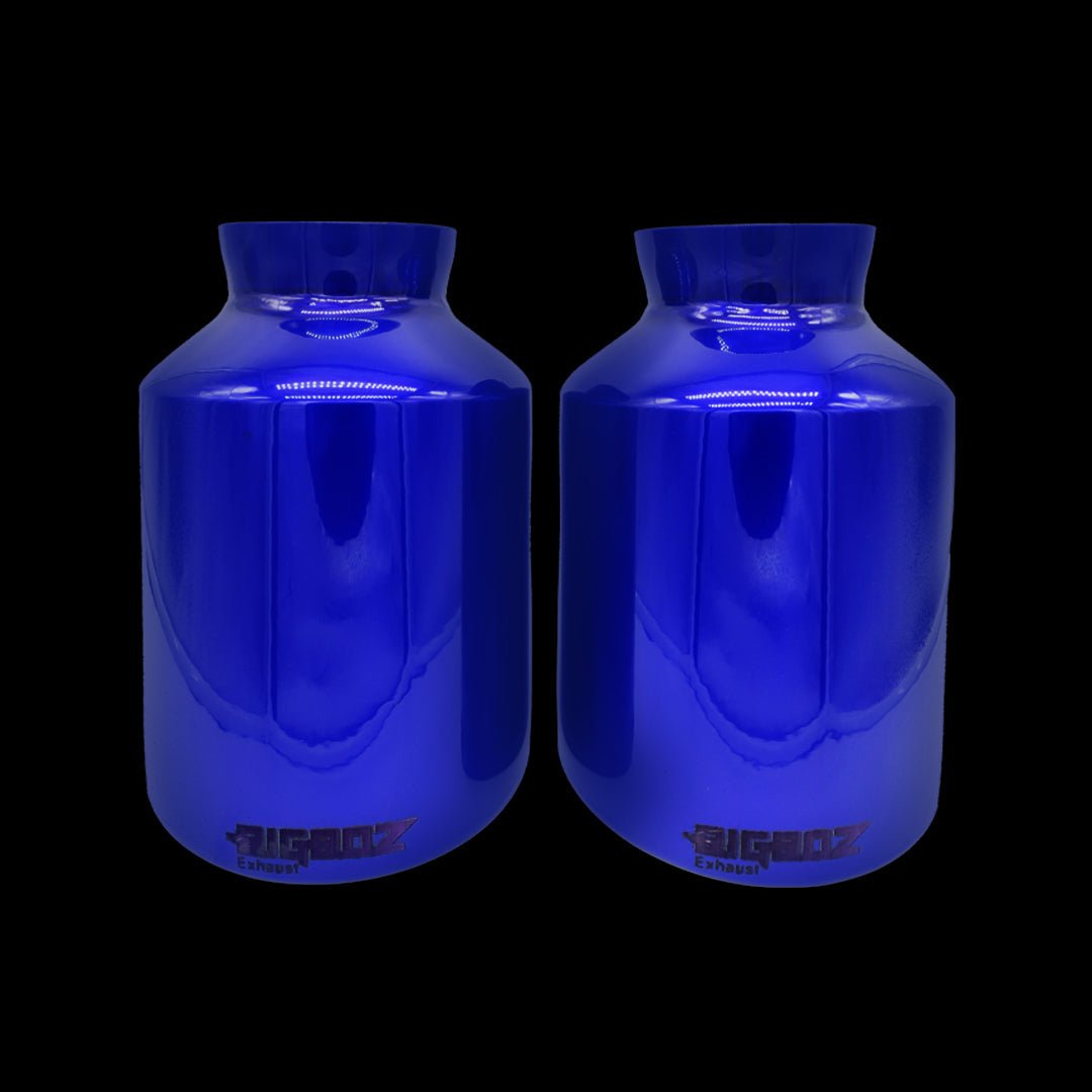 V6 DODGE CHARGER 2015 - 2023 SET BIGBOZ 5” TIPS + BIGBOZ 4 PAIR IN 2.5" BUNDLE - Speedlogix