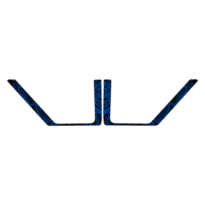 Topo Rear Door Net Trim Overlay Kit (Printed Series) - 2021+ Bronco