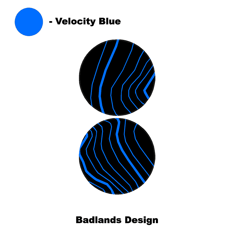 1966 Topographic Shifter Plate (Printed Series + Acrylic) - 2021+ Bronco