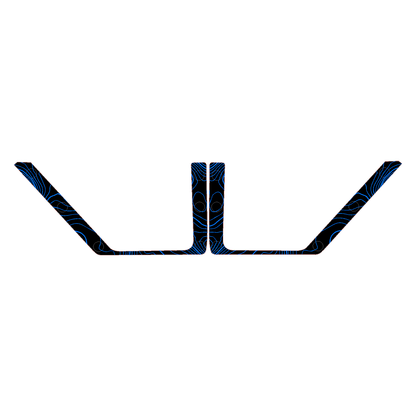 Topo Rear Door Net Trim Overlay Kit (Printed Series) - 2021+ Bronco