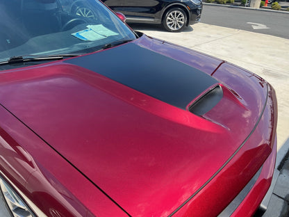 Vented Hood Decal Cover for 2014 - 2024 Dodge Challenger - Speedlogix