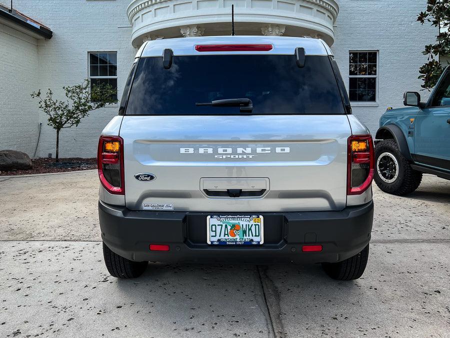 Version 1 Tail Light Overlays - 2021+ Bronco Sport - Speedlogix