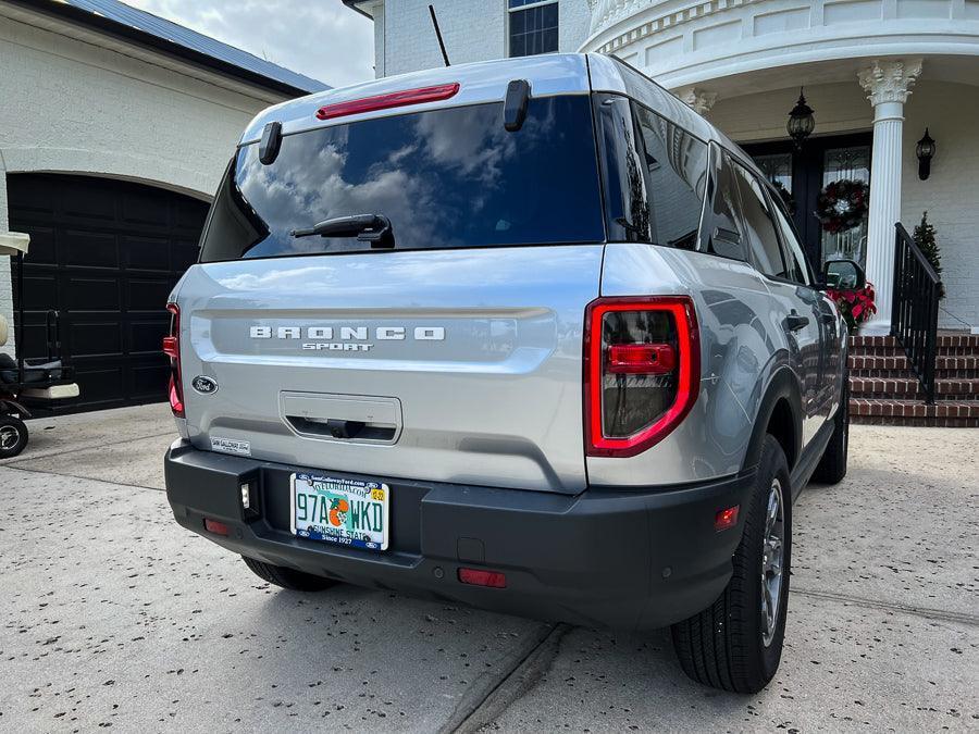 Version 1 Tail Light Overlays - 2021+ Bronco Sport - Speedlogix