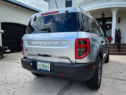Version 1 Tail Light Overlays - 2021+ Bronco Sport - Speedlogix
