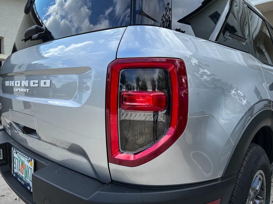 Version 1 Tail Light Overlays - 2021+ Bronco Sport - Speedlogix