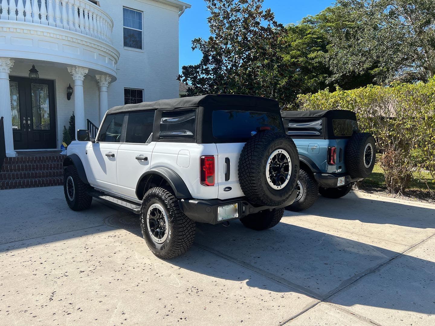 Version 1H Tail Light Overlays - 2021+ Bronco (w/ Halogen Taillights) - Speedlogix