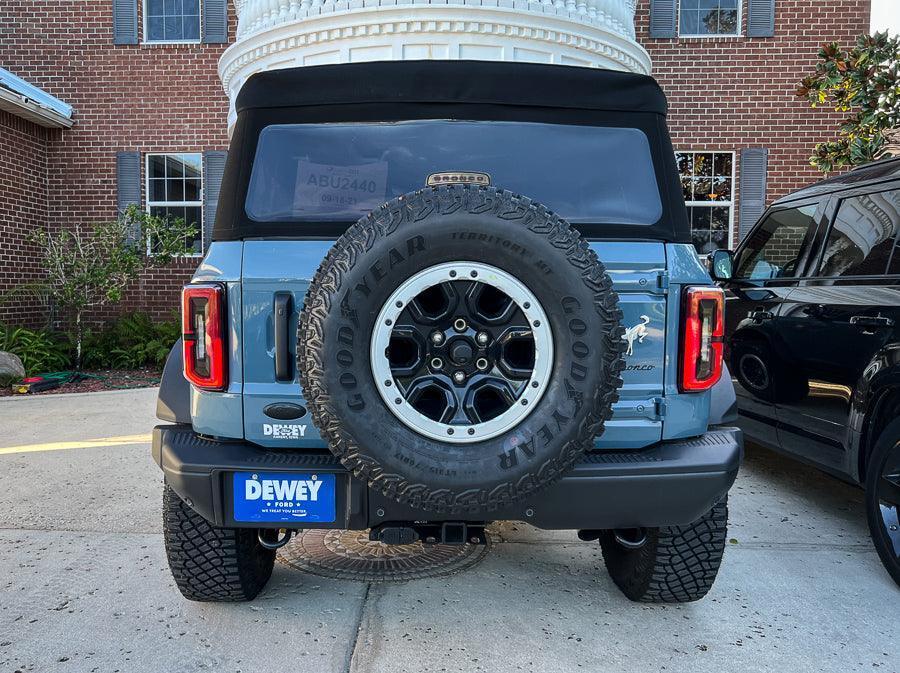 Version 1L Tail Light Overlays - 2021+ Bronco (w/ LED Taillights) - Speedlogix