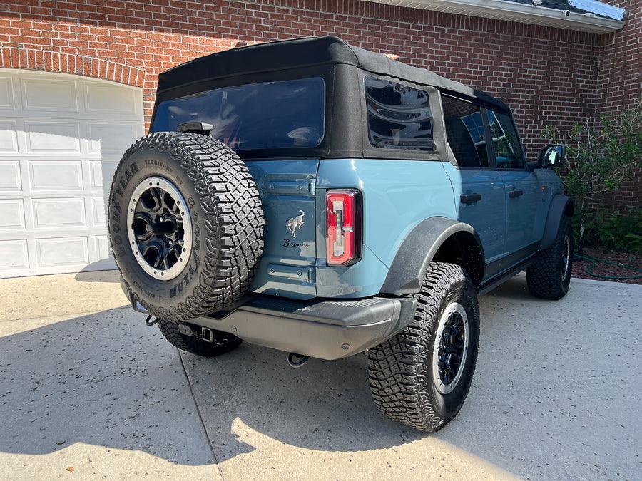 Version 1L Tail Light Overlays - 2021+ Bronco (w/ LED Taillights) - Speedlogix