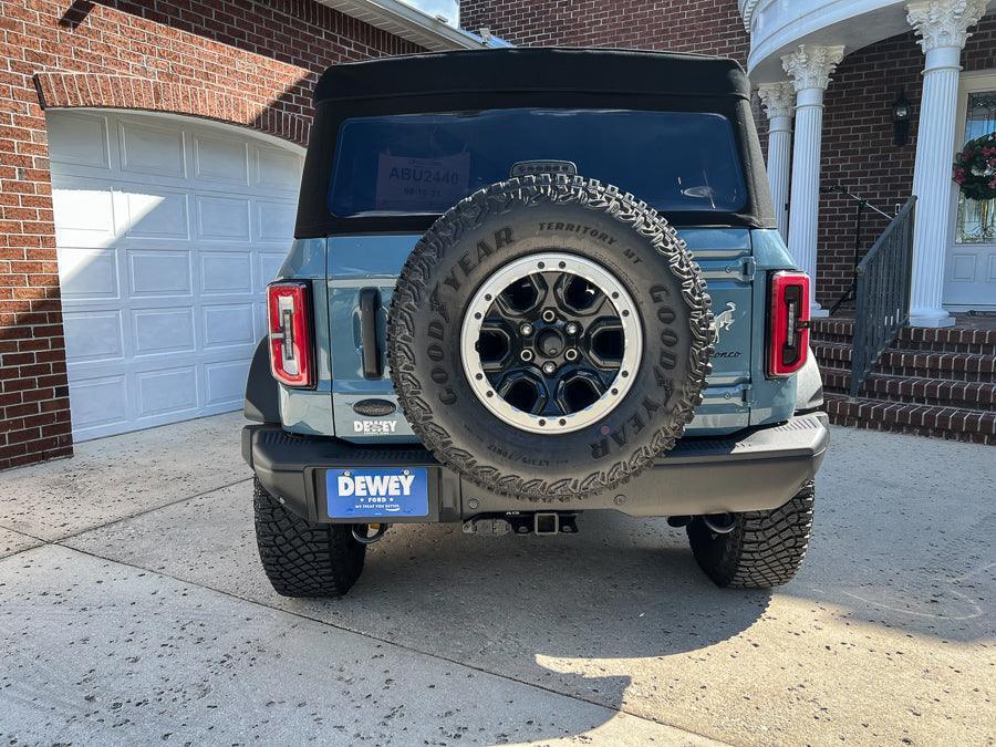 Version 1L Tail Light Overlays - 2021+ Bronco (w/ LED Taillights) - Speedlogix