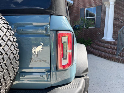 Version 1L Tail Light Overlays - 2021+ Bronco (w/ LED Taillights) - Speedlogix