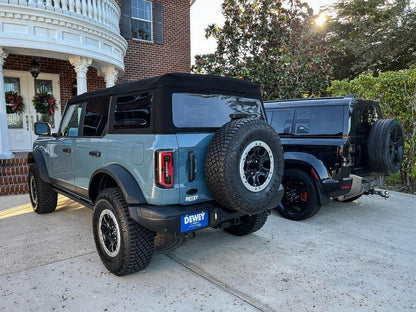 Version 1L Tail Light Overlays - 2021+ Bronco (w/ LED Taillights) - Speedlogix