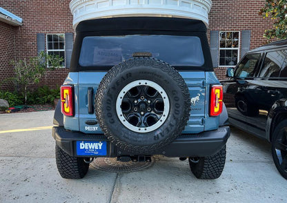 Version 1L Tail Light Overlays - 2021+ Bronco (w/ LED Taillights) - Speedlogix