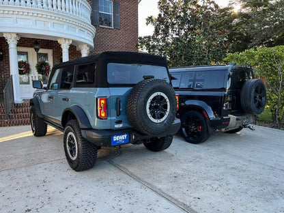 Version 1L Tail Light Overlays - 2021+ Bronco (w/ LED Taillights) - Speedlogix