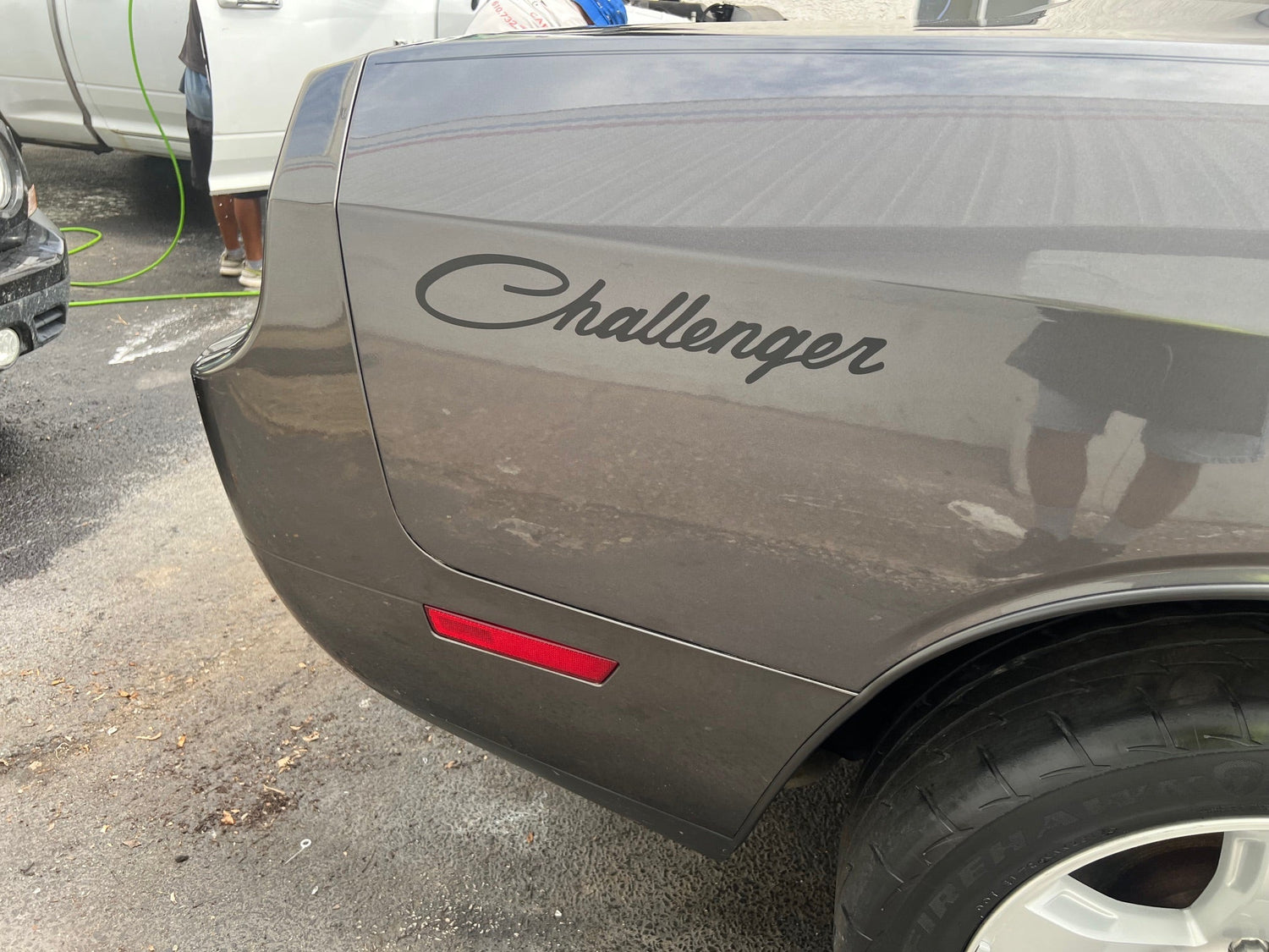 Vintage "Challenger" Quarter Panel Decals For The Dodge Challenger (x2) - Speedlogix