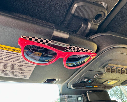 Visor Clip Sunglasses Holder, Universal Fit - Speedlogix