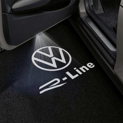 Volkswagen Golf MK5/MK6/MK7/MK8 Premium Door Puddle Lights Various Designs 2003-2026