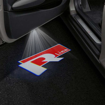 Volkswagen Golf MK5/MK6/MK7/MK8 Premium Door Puddle Lights Various Designs 2003-2026