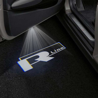 Volkswagen Golf MK5/MK6/MK7/MK8 Premium Door Puddle Lights Various Designs 2003-2026
