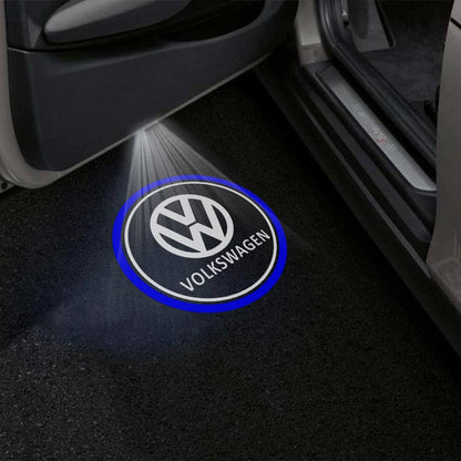 Volkswagen Golf MK5/MK6/MK7/MK8 Premium Door Puddle Lights Various Designs 2003-2026