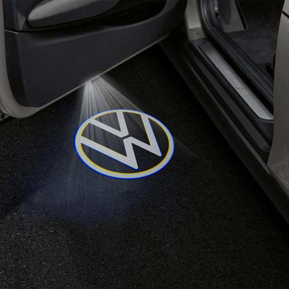 Volkswagen Golf MK5/MK6/MK7/MK8 Premium Door Puddle Lights Various Designs 2003-2026