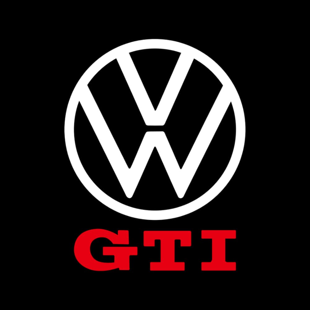 Volkswagen Golf MK5/MK6/MK7/MK8 Premium Door Puddle Lights Various Designs 2003-2026