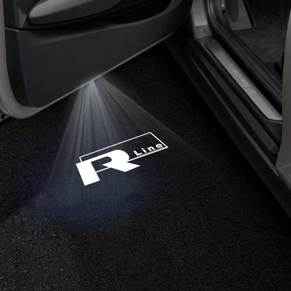 Volkswagen Golf MK5/MK6/MK7/MK8 Premium Door Puddle Lights Various Designs 2003-2026