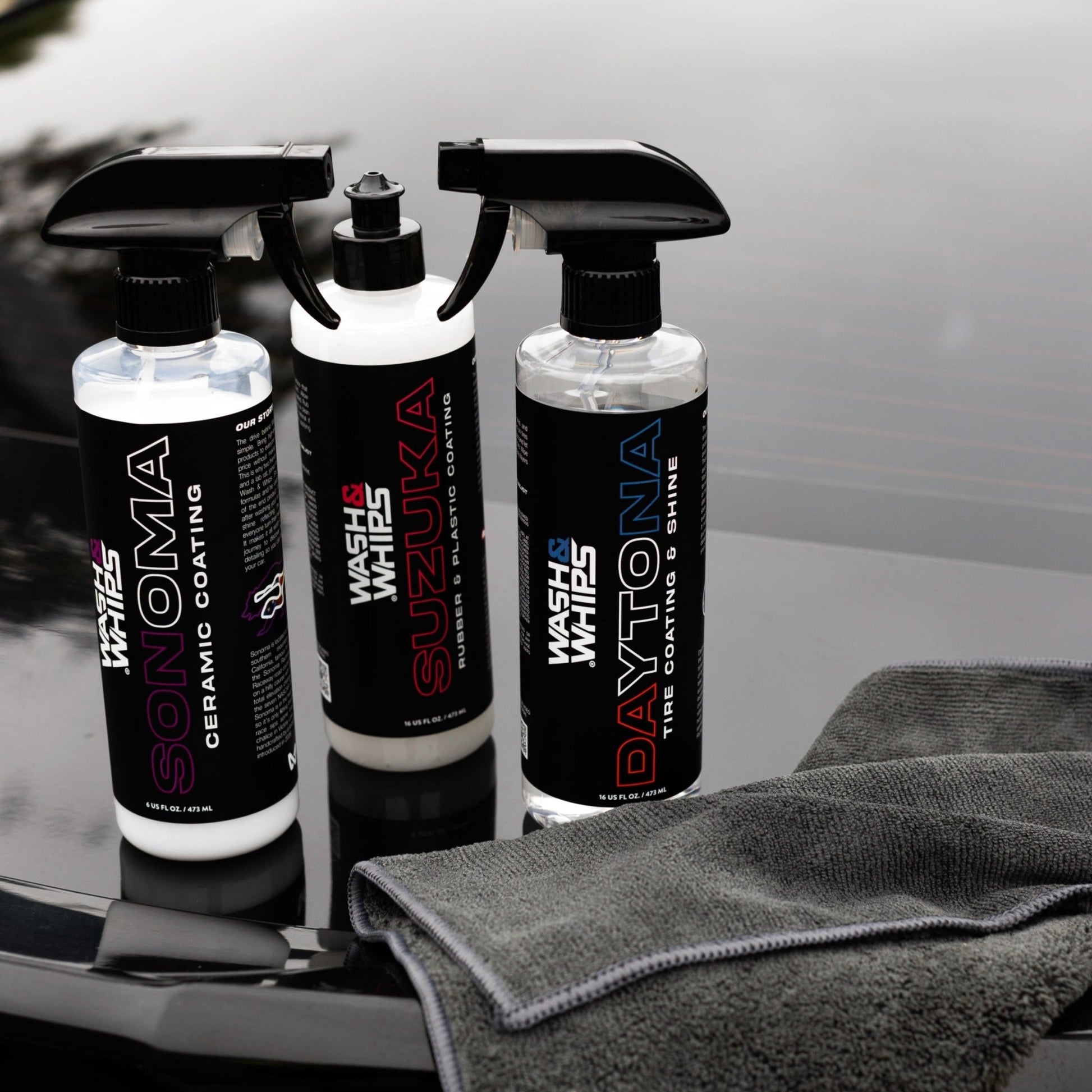 WASH&WHIPS 3 - Step Car Care System - Speedlogix