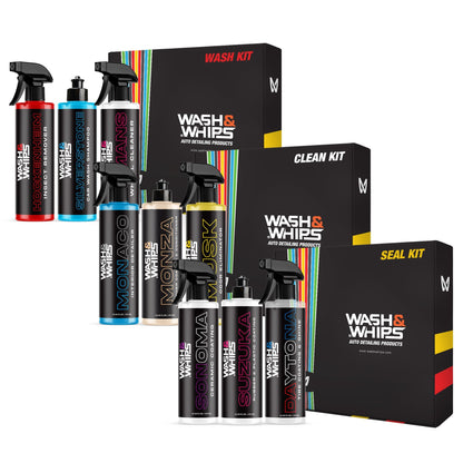 WASH&WHIPS 3 - Step Car Care System - Speedlogix