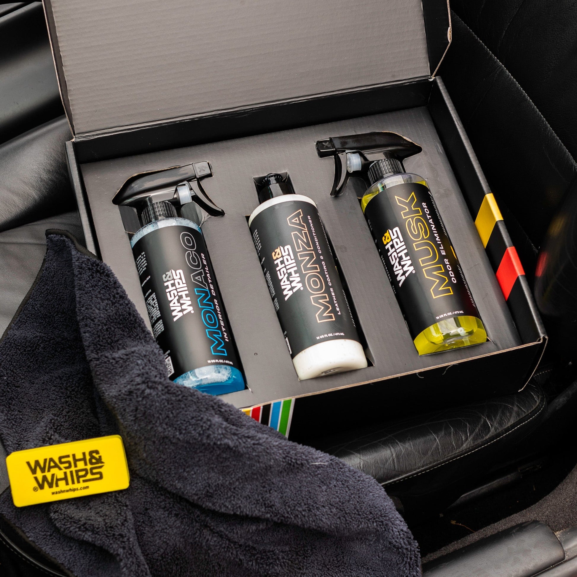 WASH&WHIPS 3 - Step Car Care System - Speedlogix