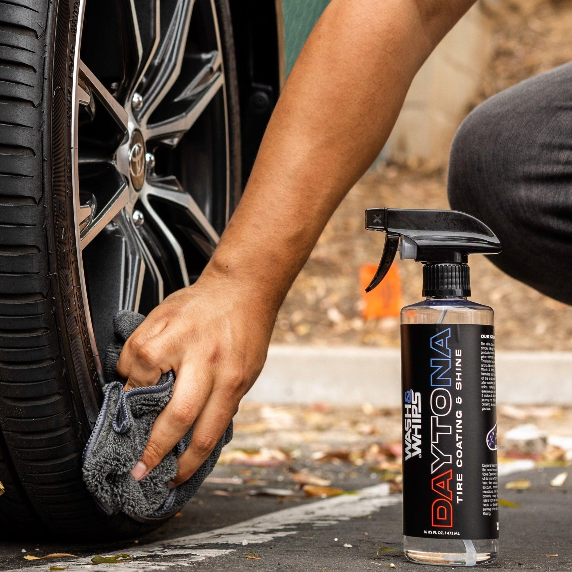WASH&WHIPS Daytona Tire Coating & Shine - Speedlogix