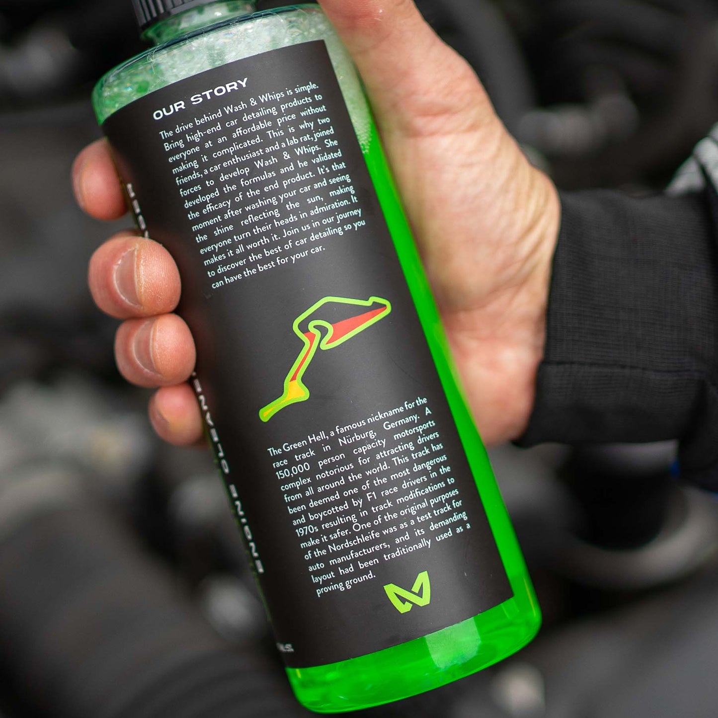 WASH&WHIPS Green Hell Engine Cleaner & Degreaser - Speedlogix