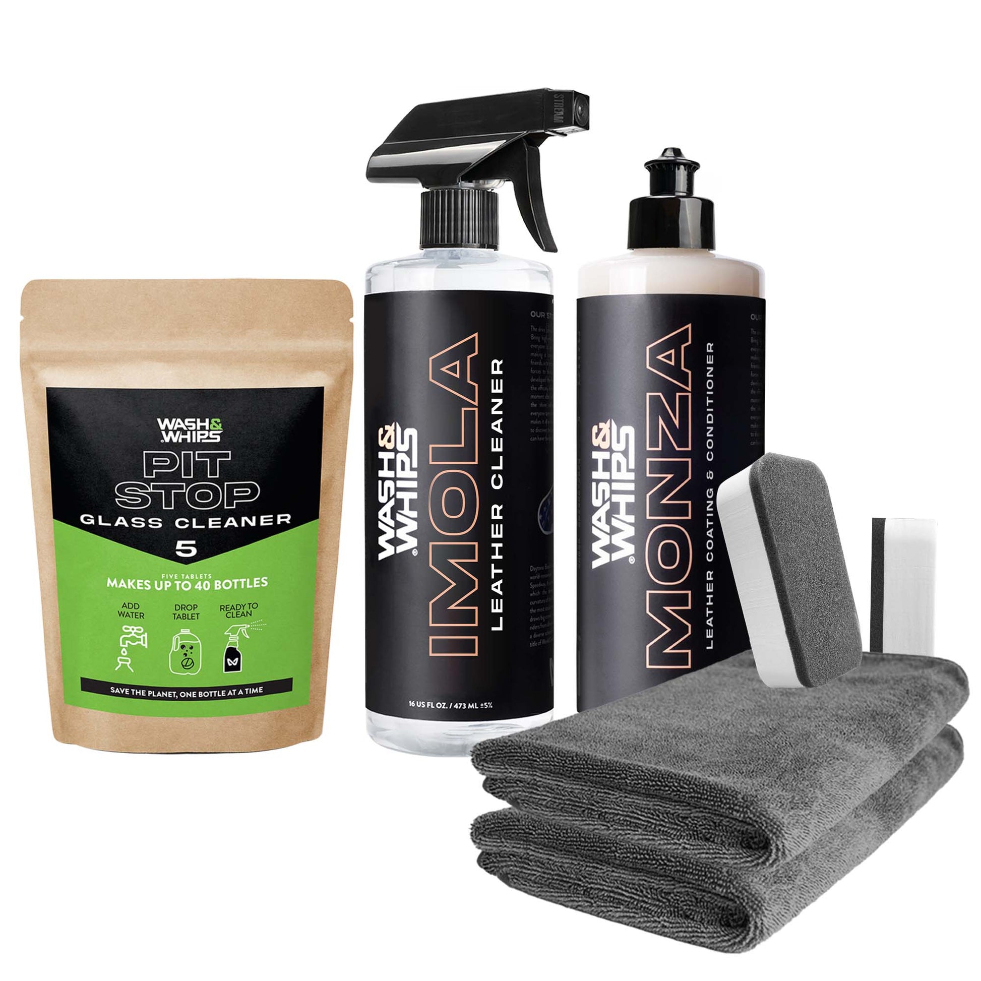 WASH&WHIPS Leather Care Kit - Speedlogix