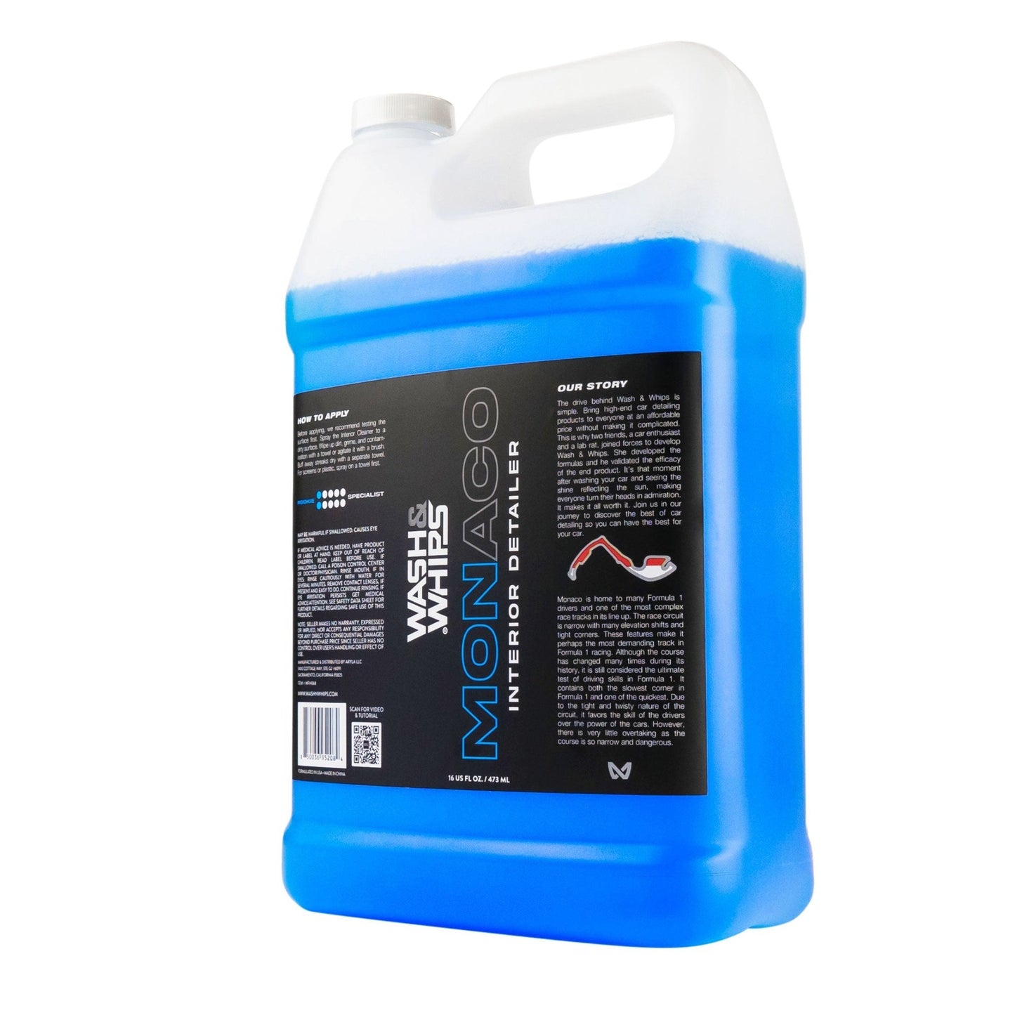 WASH&WHIPS Monaco Interior Cleaner - Speedlogix