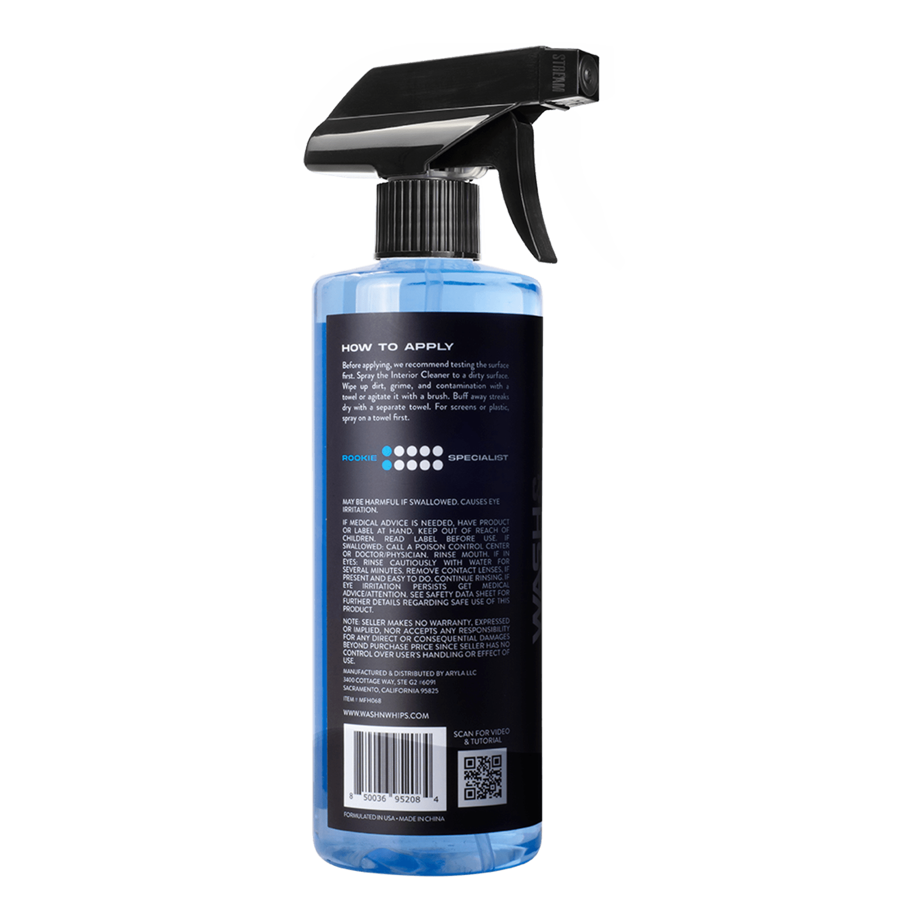 WASH&WHIPS Monaco Interior Cleaner - Speedlogix